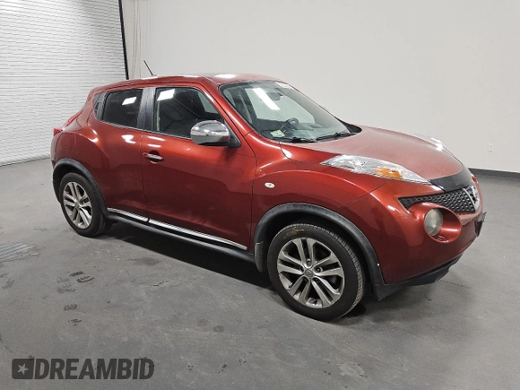2012 Nissan Juke SV with VIN JN8AF5MV5CT106893, listed as a Copart auction lot 45046435 with 103,046 mi miles and Clean Title. Bid and sale history available at DreamBid. Image 4.