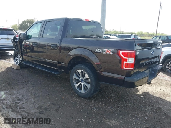2020 Ford F-150 XL with VIN 1FTEW1CP3LKF02299, listed as a IAAI auction lot 41696842 with 29,964 mi miles. Bid and sale history available at carsss.com. Image 3.
