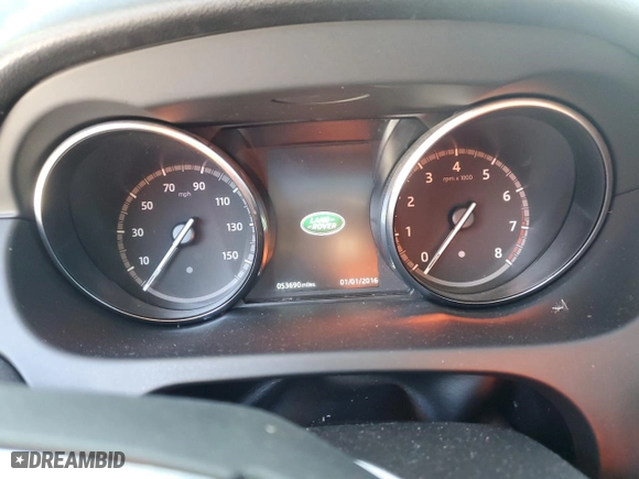 2019 Land Rover Discovery Sport HSE with VIN SALCR2FX1KH791834, listed as a Copart auction lot 87973465 with 53,690 mi miles and Salvage Title. Bid and sale history available at carsss.com. Image 9.