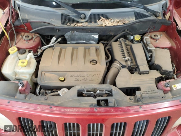 2007 Jeep Patriot Sport with VIN 1J8FT28W67D358205, listed as a Copart auction lot 52323215 with 133,212 mi miles and Salvage Title. Bid and sale history available at DreamBid. Image 12.