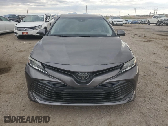 2019 Toyota Camry LE with VIN 4T1B11HK2KU217476, listed as a Copart auction lot 52567925 with 84,416 mi miles and Salvage Title. Bid and sale history available at carsss.com. Image 5.