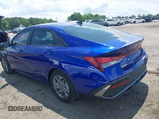 2024 Hyundai Elantra SEL with VIN KMHLM4DG8RU770920, listed as a IAAI auction lot 42191038 with 5,818 mi miles and . Bid and sale history available at DreamBid. Image 3.