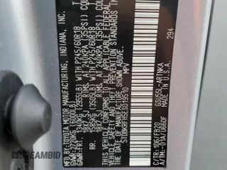 2014 Toyota Highlander LE z VIN 5TDBKRFH5ES019510, wystawiony jako Copart lot #49123765 z przebiegiem 97 367 mil mil oraz Szkoda całkowita • Salvage title. Historia ofert i sprzedaży dostępna na DreamBid. Obrazek 13.