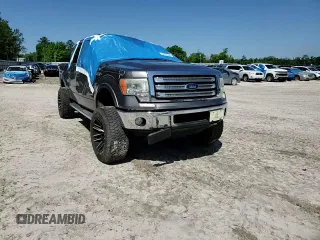 2013 Ford F-150 XL with VIN 1FTFW1ET1DKG19931, listed as a Copart auction lot 51185555 with Not Provided miles and Salvage Title. Bid and sale history available at carsss.com. Image 11.