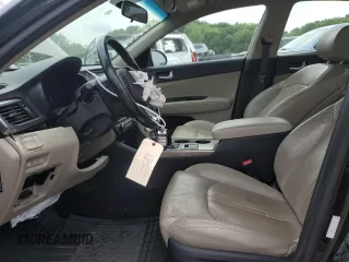 2017 Kia Optima Hybrid EX with VIN KNAGU4LE4H5012990, listed as a Copart auction lot 64192674 with 0 mi miles and Salvage Title. Bid and sale history available at carsss.com. Image 7.