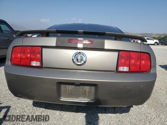 2005 Ford Mustang Deluxe with VIN 1ZVFT80N355182909, listed as a Copart auction lot 60485885 with 120,508 mi miles and Salvage title. Bid and sale history available at DreamBid. Image 6.