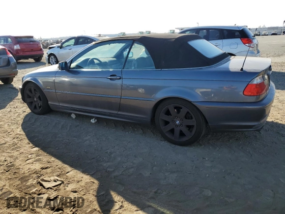 2002 BMW 3 Series 325Ci with VIN WBABS33422PG82327, listed as a Copart auction lot 85927934 with 199,505 mi miles and Clean Title. Bid and sale history available at carsss.com. Image 2.