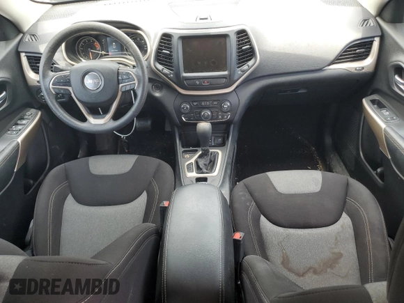 2018 Jeep Cherokee Latitude with VIN 1C4PJLCX0JD587753, listed as a Copart auction lot 54054545 with 128,194 mi miles and Salvage Title. Bid and sale history available at DreamBid. Image 8.