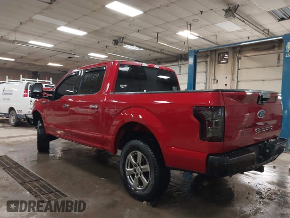 2020 Ford F-150 XL with VIN 1FTEW1E57LKE84045, listed as a IAAI auction lot 41497649 with 91,567 mi miles. Bid and sale history available at carsss.com. Image 3.