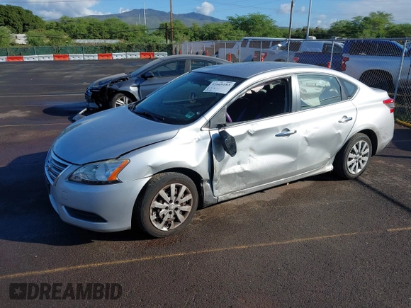 2015 Nissan Sentra SR with VIN 3N1AB7AP7FY254213, listed as a IAAI auction lot 41669183 with 103,545 mi miles and . Bid and sale history available at DreamBid. Image 17.