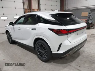 2025 Lexus RX 350 with VIN 2T2BAMCA3SC092209, listed as a IAAI auction lot 41886645 with 259 mi miles and . Bid and sale history available at DreamBid. Image 3.