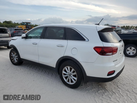 2020 Kia Sorento L with VIN 5XYPG4A3XLG657641, listed as a Copart auction lot 53758455 with 156,675 mi miles and Non Repairable. Bid and sale history available at DreamBid. Image 2.
