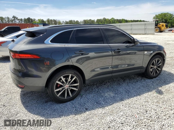 2017 Jaguar F-Pace 20d Prestige with VIN SADCK2BN9HA096247, listed as a Copart auction lot 55271235 with 138,386 mi miles and Clean Title. Bid and sale history available at DreamBid. Image 3.