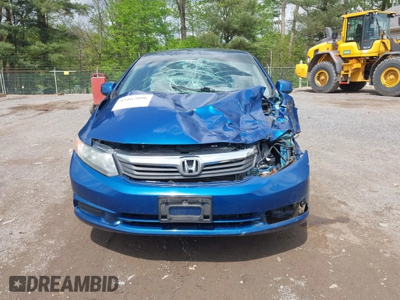2012 Honda Civic EX with VIN 19XFB2F84CE002147, listed as a IAAI auction lot 42167096 with 182,449 mi miles and . Bid and sale history available at DreamBid. Image 13.