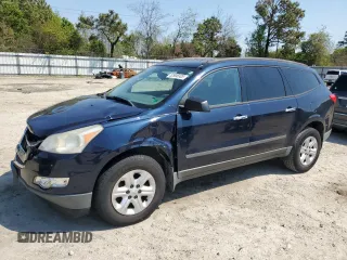 2012 Chevrolet Traverse LS with VIN 1GNKRFED4CJ300613, listed as a Copart auction lot 52906305 with 177,912 mi miles and Salvage Title. Bid and sale history available at DreamBid. Image 1.