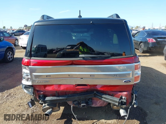 2014 Ford Flex Limited with VIN 2FMGK5D84EBD39853, listed as a IAAI auction lot 41999867 with 156,433 mi miles. Bid and sale history available at carsss.com. Image 17.