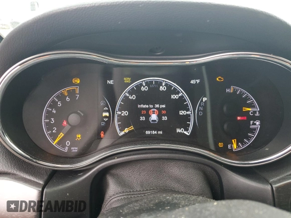 2018 Jeep Grand Cherokee Limited with VIN 1C4RJFBT3JC139621, listed as a Copart auction lot 86632344 with 69,184 mi miles and Salvage title. Bid and sale history available at DreamBid. Image 9.