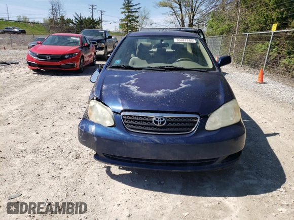 2005 Toyota Corolla CE with VIN 1NXBR32E95Z405715, listed as a Copart auction lot 55027265 with 196,804 mi miles and Salvage Title. Bid and sale history available at DreamBid. Image 5.