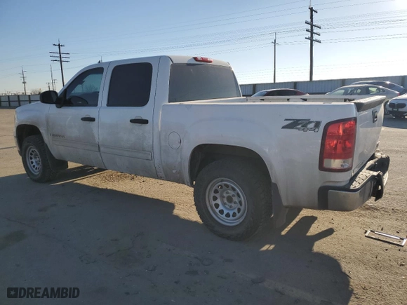 2008 GMC Sierra 1500 SLE1 with VIN 3GTEK13J68G255690, listed as a Copart auction lot 42337755 with 184,057 mi miles and Salvage Title. Bid and sale history available at carsss.com. Image 2.
