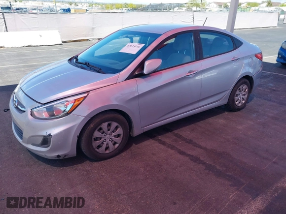 2017 Hyundai Accent SE with VIN KMHCT4AE5HU236813, listed as a IAAI auction lot 42125146 with 140,275 mi miles and . Bid and sale history available at carsss.com. Image 2.
