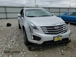 2017 Cadillac XT5 Luxury FWD with VIN 1GYKNBRS7HZ263985, listed as a Copart auction lot 50231215 with 28,542 mi miles and Salvage Title. Bid and sale history available at DreamBid. Image 12.