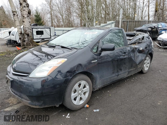 2006 Toyota Prius with VIN JTDKB20U163164138, listed as a Copart auction lot 45567885 with 105,070 mi miles and Salvage Title. Bid and sale history available at carsss.com. Image 1.