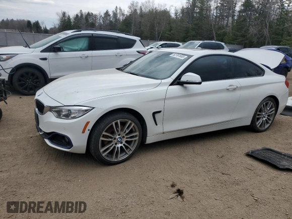 2017 BMW 4 Series 430i xDrive with VIN WBA4R9C52HK878447, listed as a Copart auction lot 52761665 with Not Provided miles and Salvage Title. Bid and sale history available at DreamBid. Image 1.