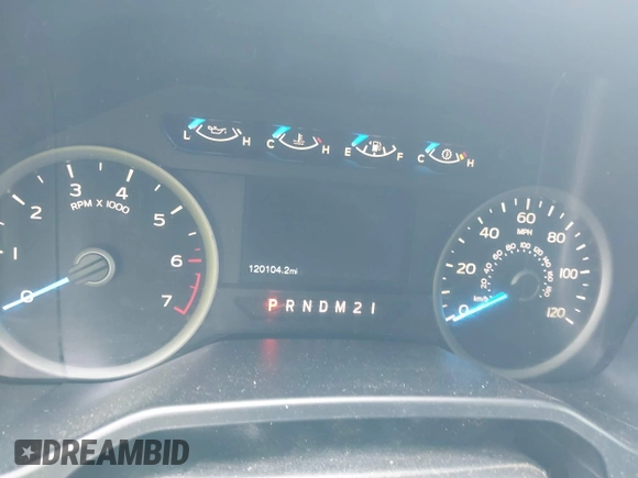 2016 Ford F-150 XL with VIN 1FTEW1CGXGFA58689, listed as a IAAI auction lot 42363270 with 120,104 mi miles and . Bid and sale history available at DreamBid. Image 7.