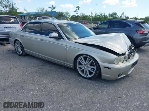 2009 Jaguar XJ with VIN SAJWA94C49TH30042, listed as a IAAI auction lot 41898085 with 145,832 mi miles and . Bid and sale history available at DreamBid. Image 1.
