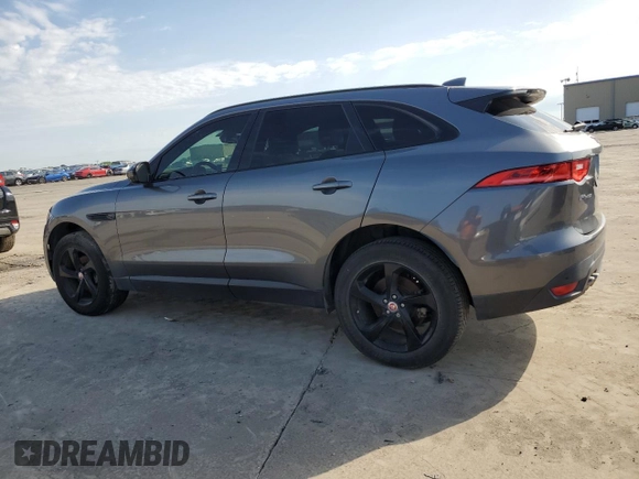 2018 Jaguar F-Pace 20d Prestige with VIN SADCK2FN6JA240059, listed as a Copart auction lot 55616185 with 74,069 mi miles and Clean Title. Bid and sale history available at DreamBid. Image 2.