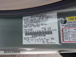 2009 Ford Fusion SEL with VIN 3FAHP08139R107400, listed as a IAAI auction lot 42045542 with 44,874 mi miles. Bid and sale history available at carsss.com. Image 9.