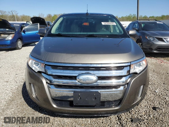 2013 Ford Edge Limited with VIN 2FMDK3KC4DBE02723, listed as a Copart auction lot 52996895 with 46,633 mi miles and Salvage Title. Bid and sale history available at DreamBid. Image 5.