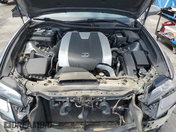 2016 Lexus GS 350 with VIN JTHBZ1BL6GA002480, listed as a Copart auction lot 55603185 with 8,540 mi miles and Salvage title. Bid and sale history available at DreamBid. Image 11.