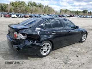 2008 BMW 3 Series 328i with VIN WBAVA37548NL55366, listed as a Copart auction lot 49612465 with 140,353 mi miles and Clean Title. Bid and sale history available at DreamBid. Image 3.