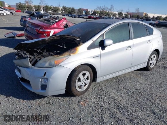2011 Toyota Prius I with VIN JTDKN3DU9B0285776, listed as a IAAI auction lot 41305674 with Not Provided miles and . Bid and sale history available at DreamBid. Image 2.