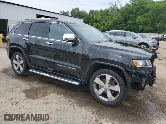 2014 Jeep Grand Cherokee Limited with VIN 1C4RJEBGXEC387304, listed as a Copart auction lot 55146595 with 168,087 mi miles and Salvage Title. Bid and sale history available at DreamBid. Image 4.