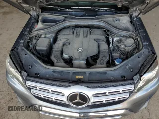 2017 Mercedes-Benz GLS 450 with VIN 4JGDF6EE8HA857966, listed as a Copart auction lot 48589635 with 82,496 mi miles and Salvage Title. Bid and sale history available at DreamBid. Image 12.