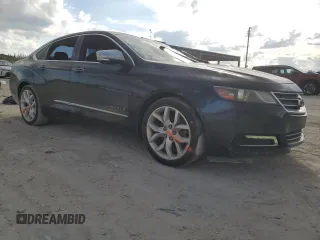 2015 Chevrolet Impala LTZ with VIN 2G1155SL3F9104127, listed as a Copart auction lot 47153325 with 117,590 mi miles and Salvage Title. Bid and sale history available at DreamBid. Image 4.