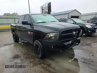 2017 Ram 1500 Express with VIN 1C6RR7KT5HS846449, listed as a Copart auction lot 55813295 with 77,539 mi miles and Salvage title. Bid and sale history available at DreamBid. Image 13.