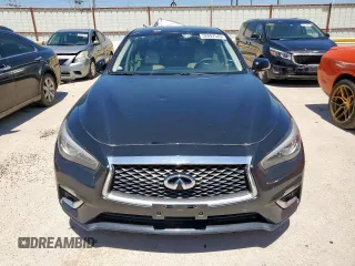2018 Infiniti Q50 Luxe with VIN JN1EV7AP9JM352518, listed as a Copart auction lot 52697545 with 66,596 mi miles and Clean title. Bid and sale history available at DreamBid. Image 5.