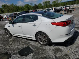 2014 Kia Optima SXL Turbo with VIN 5XXGR4A68EG348780, listed as a Copart auction lot 52010725 with 186,132 mi miles and Clean title. Bid and sale history available at DreamBid. Image 2.