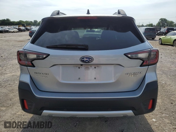 2020 Subaru Outback Limited with VIN 4S4BTANC0L3188865, listed as a Copart auction lot 57094845 with 60,986 mi miles and Salvage title. Bid and sale history available at DreamBid. Image 6.
