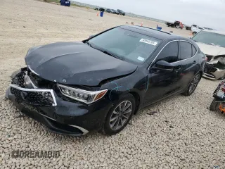 2020 Acura TLX with VIN 19UUB1F35LA005410, listed as a Copart auction lot 50995705 with 67,302 mi miles and Salvage Title. Bid and sale history available at carsss.com. Image 1.