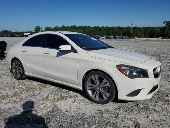 2016 Mercedes-Benz CLA 250 with VIN WDDSJ4EB8GN297481, listed as a Copart auction lot 55592355 with 85,987 mi miles and Salvage Title. Bid and sale history available at DreamBid. Image 4.