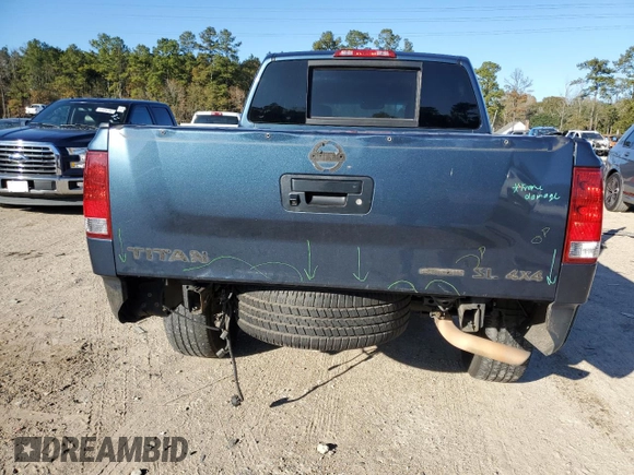 2014 Nissan Titan Pro-4X with VIN 1N6BA0EC6EN503726, listed as a Copart auction lot 86565894 with 266,399 mi miles and Salvage title. Bid and sale history available at DreamBid. Image 6.