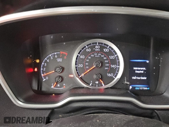 2020 Toyota Corolla Hatchback SE with VIN JTND4RBEXL3090520, listed as a Copart auction lot 53582545 with 107,066 mi miles and Clean Title. Bid and sale history available at carsss.com. Image 9.