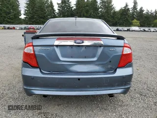 2012 Ford Fusion SEL with VIN 3FAHP0JG3CR118368, listed as a Copart auction lot 62387845 with 185,305 mi miles and Salvage title. Bid and sale history available at DreamBid. Image 6.