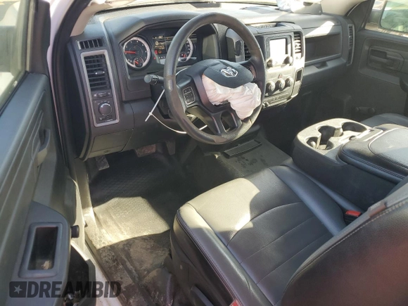 2021 Ram 1500 Tradesman with VIN 3C6JR6DG5MG663495, listed as a Copart auction lot 84513314 with 74,782 mi miles and Salvage title. Bid and sale history available at DreamBid. Image 8.