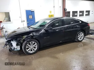 2019 Chevrolet Malibu LT with VIN 1G1ZD5ST3KF112784, listed as a Copart auction lot 55143335 with 122,987 mi miles and Salvage Title. Bid and sale history available at DreamBid. Image 1.