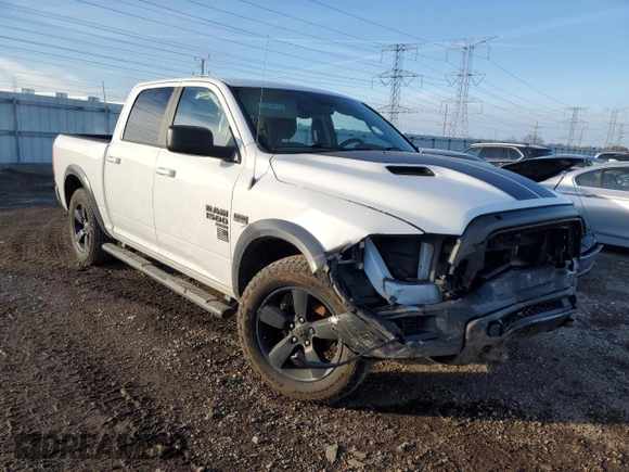 2019 Ram 1500 Big Horn z VIN 1C6RR6LT2KS661372, wystawiony jako Copart lot #44313145 z przebiegiem 143 553 mil mil oraz Szkoda całkowita • Salvage title. Historia ofert i sprzedaży dostępna na DreamBid. Obrazek 4.